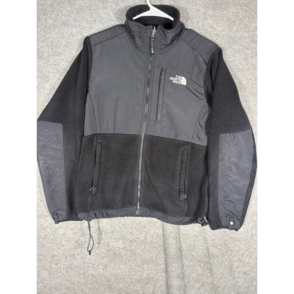 The North Face Denali Polartec Fleece Jacket Womens Small Black Full Zip Outdoor